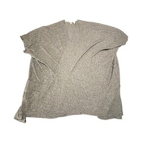 Audrey Heather Gray Short Sleeve Top